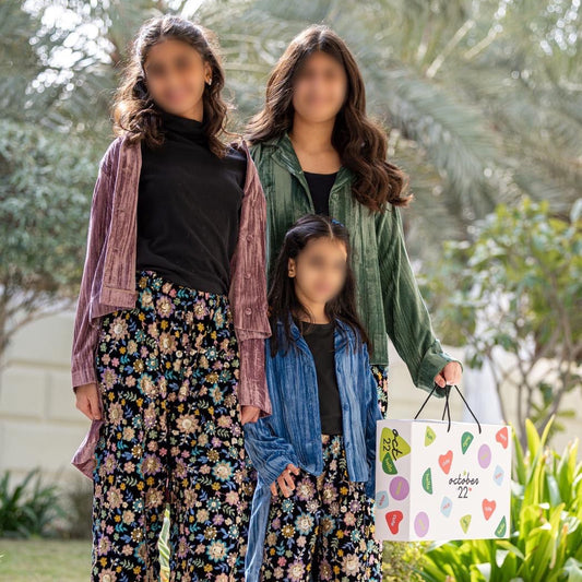 Model 2 | velvet floral - DUSTY ROSE